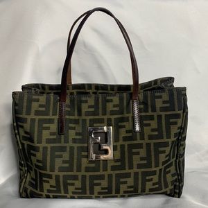 Fendi zucca handbag
